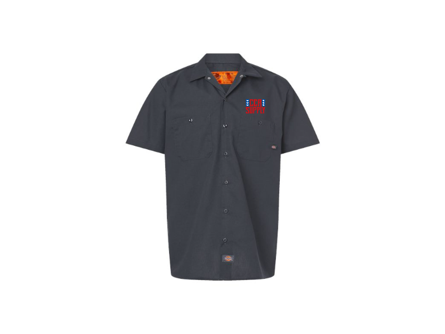 Men's Industrial Short Sleeve Work Shirt