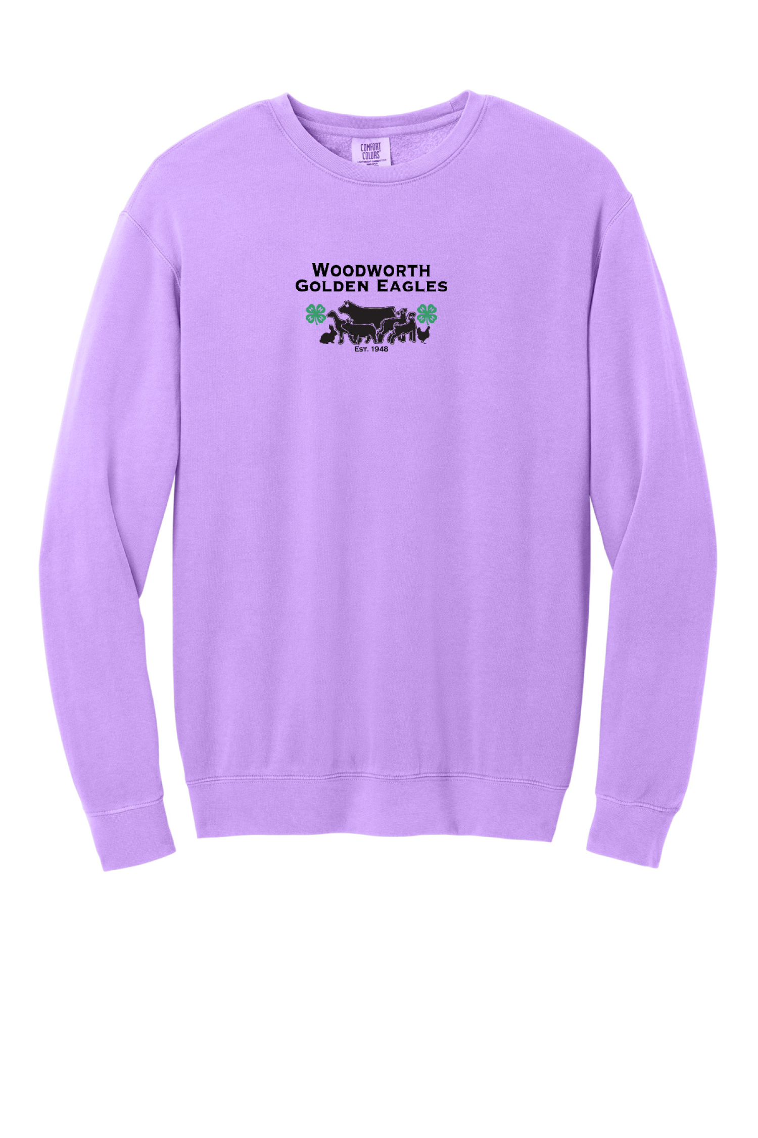 Comfort Colors Lightweight Crewneck Sweatshirt 1466