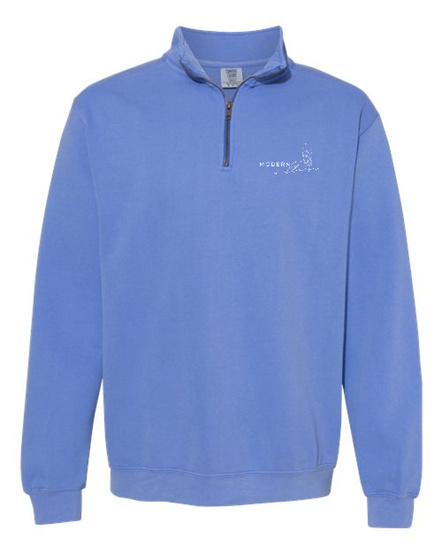 Unisex Garment-Dyed Quarter-Zip Sweatshirt