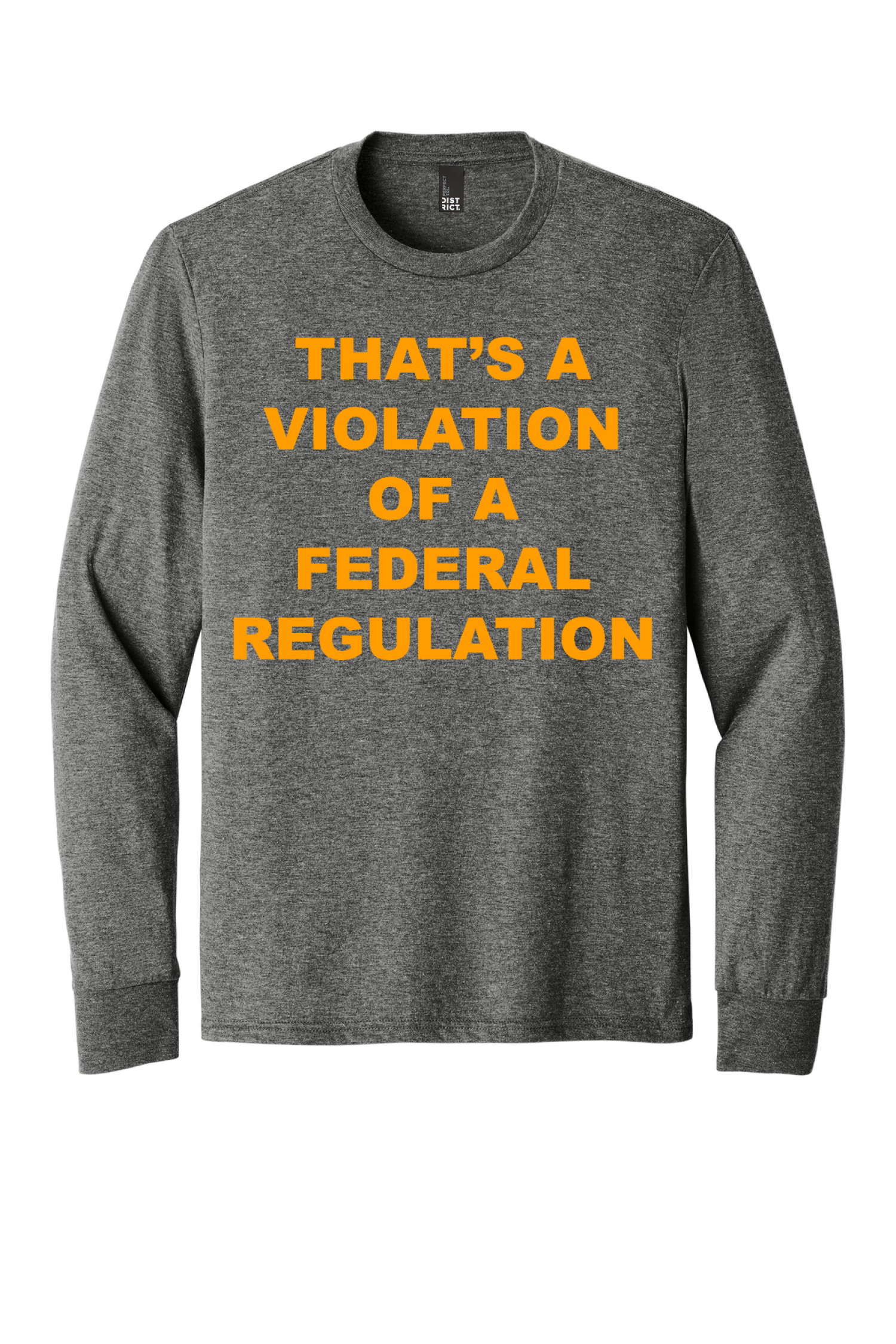 District Perfect Tri Long Sleeve Tee . DM132