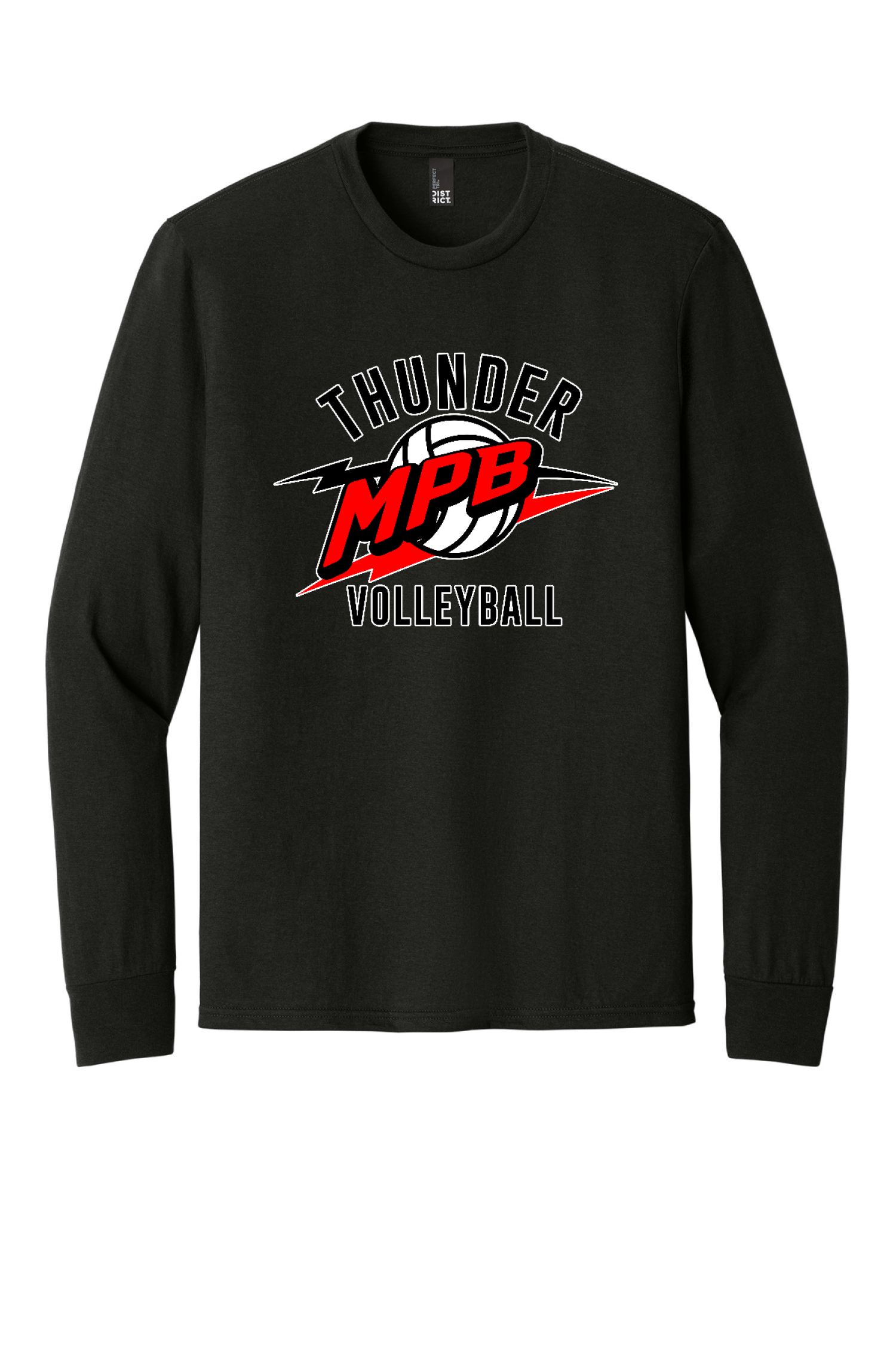 District Perfect Tri Long Sleeve Tee . DM132