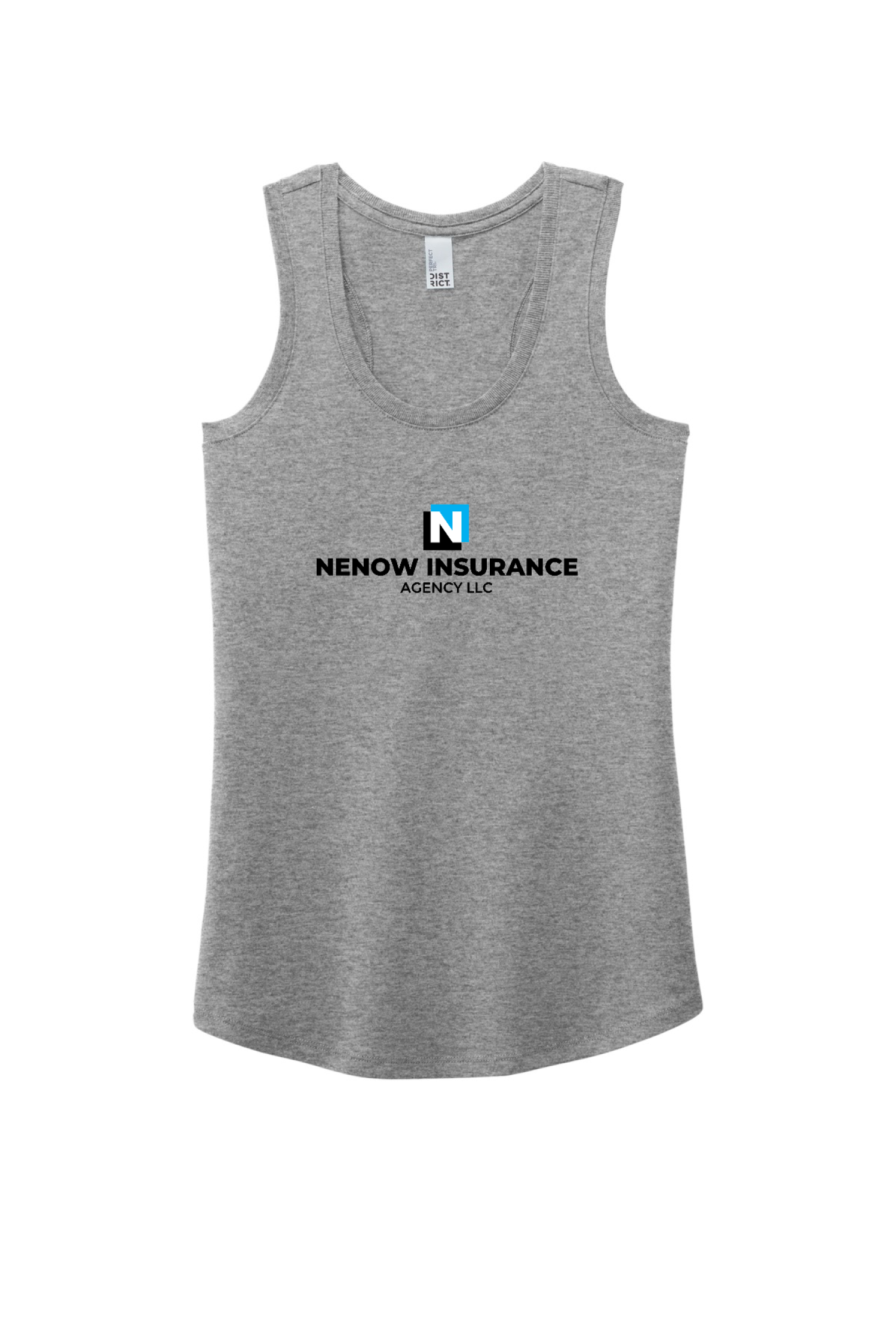 District Women's Perfect Tri Racerback Tank. DM138L
