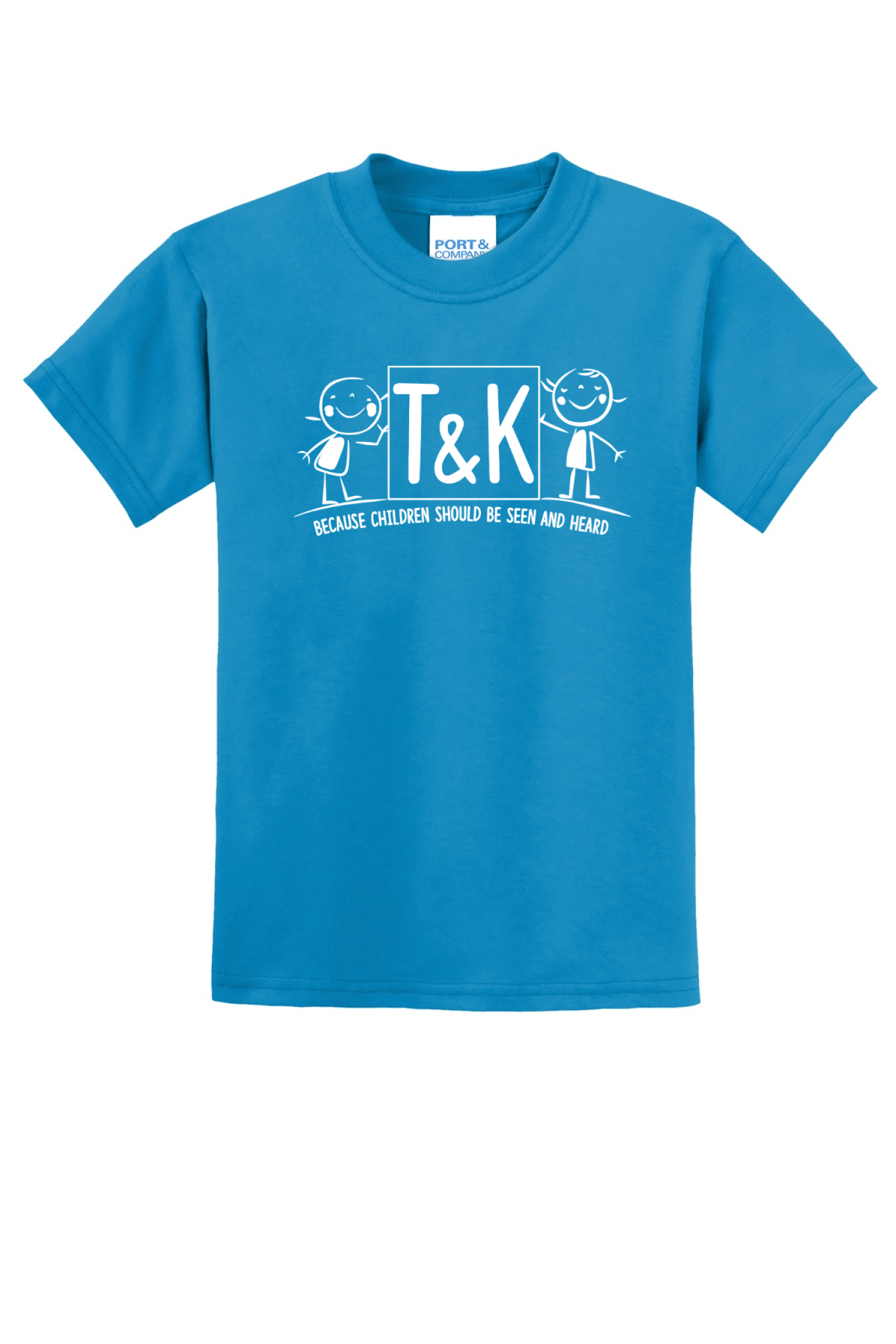 Port & Company - Youth Core Blend Tee. PC55Y