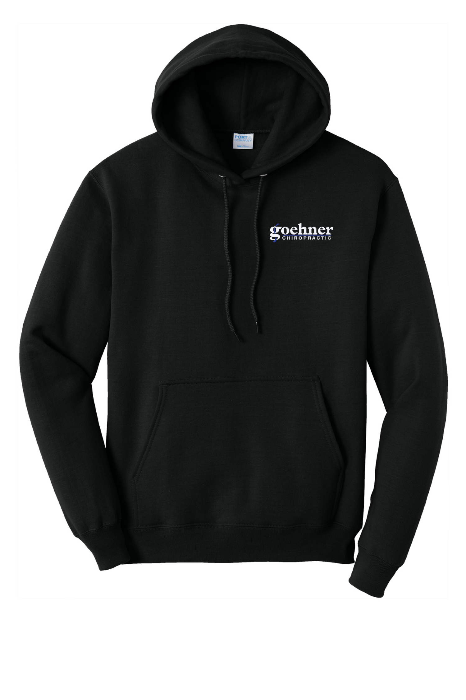 Goehner Port & Company -Hooded Sweatshirt. PC78H