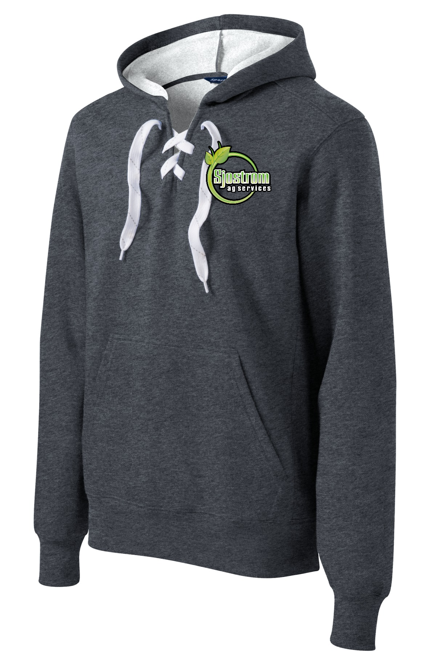 Sport-Tek Lace Up Pullover Hooded Sweatshirt. ST271